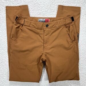 Fasthouse Shredder MTB Pants Men’s 30x29 Brown Stretch Bike Trail Tech Outdoors